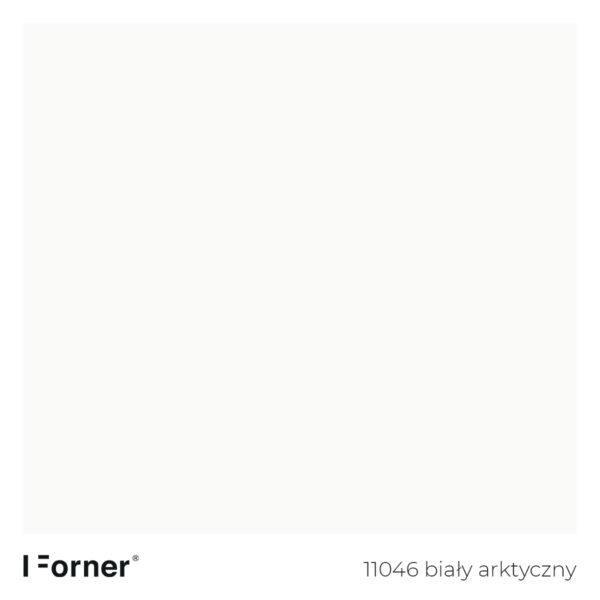 11046 biały arktyczny -akrylowe płyty meblowe superpołysk SR Forner