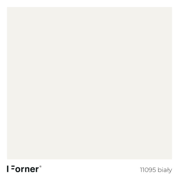 11095 biały - akrylowe płyty meblowe superpołysk standard Forner
