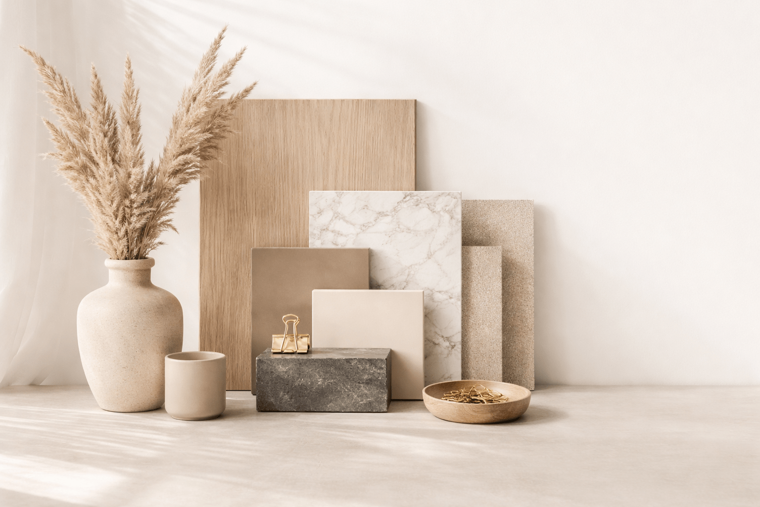 Moodboard wnętrzarski Forner