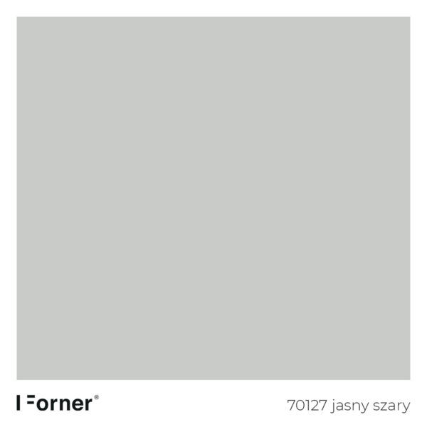 70127 jasny szary - akrylowe płyty meblowe superpołysk standard Forner