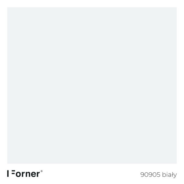 90905 biały -akrylowe płyty meblowe superpołysk standard Forner