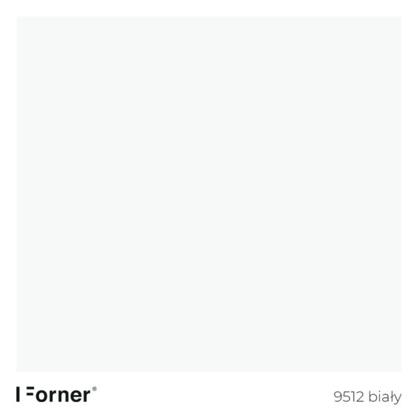 9512 biały - akrylowe płyty meblowe superpołysk standard Forner
