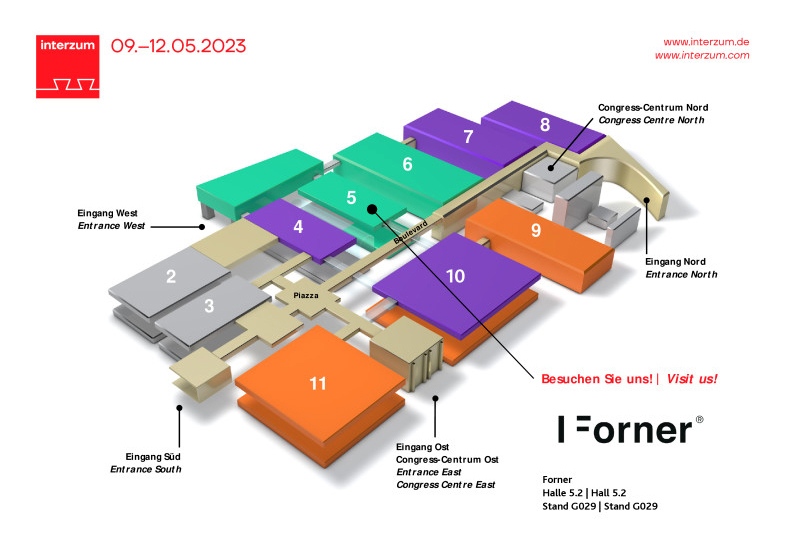 Forner na interzum 2023 – hala 05.2 / stoisko G029