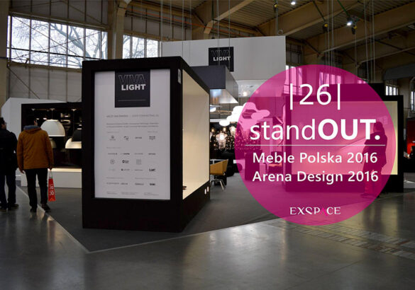 forner - wyróżnienie na Viva Light 2016 Poznań Arena Design